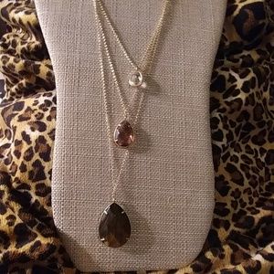 Minaret Three Row Convertible Necklace